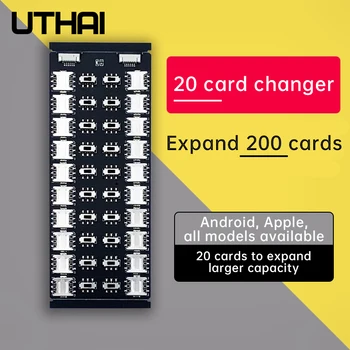 UTHAI Kortelės Keitiklis Multi-card Įrenginys Išorinis Kortelių Lizdas, 