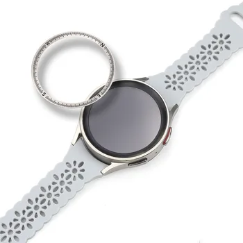 bezel Samsung Galaxy watch5 pro 45mm bezel laikas/watch5 pro 45mm kompaso skalė metalo apsauginis žiedas masto žiedas