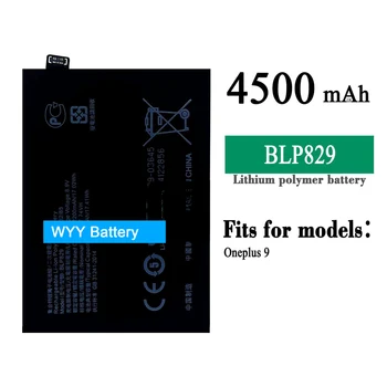 Naujas Aukštos Kokybės BLP829 Bateriją už Oneplus 9 1+ 9 4500mAh Ličio Telefono Baterijas + Dovana Įrankiai
