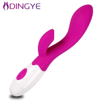 Dingye Silikono 30 Greičio vibracija Rabbit Vibratorius Klitorio Vibratoriai Moterų Sexy Sekso Žaislas moterims